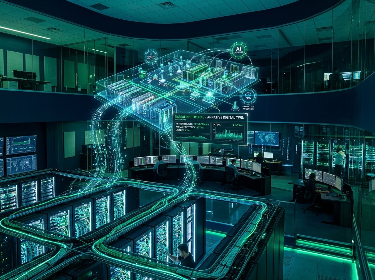AI-Native Modern Network Infrastructure with Real-Time Digital Twin - aD Network